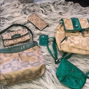 6pc COACH set 💚✅💚